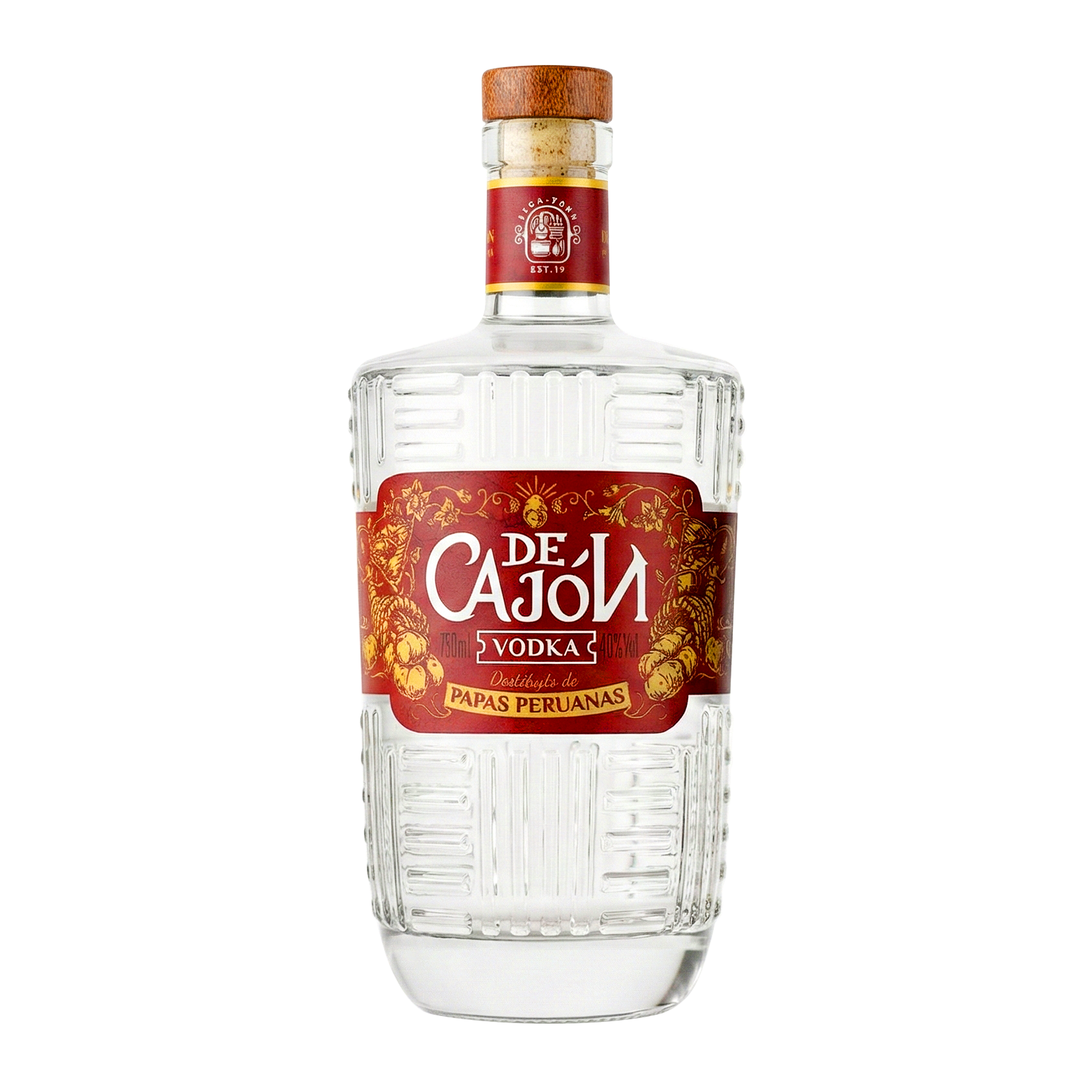 DE CAJON VODKA PERUANO